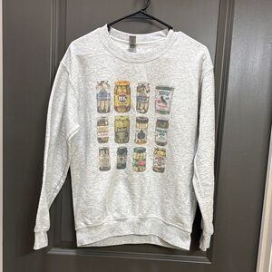 Gray Graphic Pickle Sweatshirt